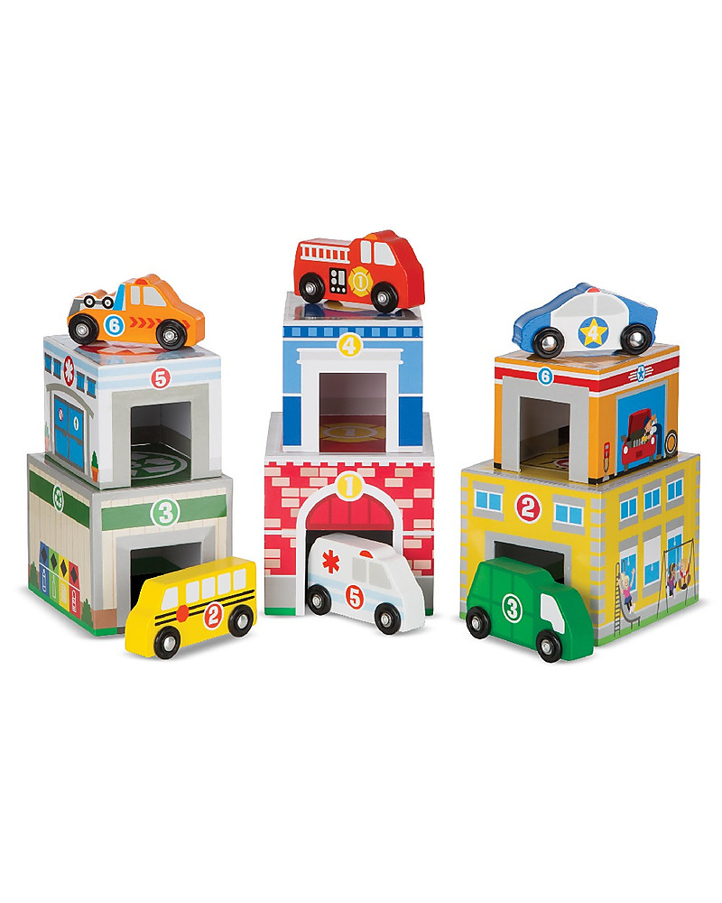 melissa and doug stacking vehicles